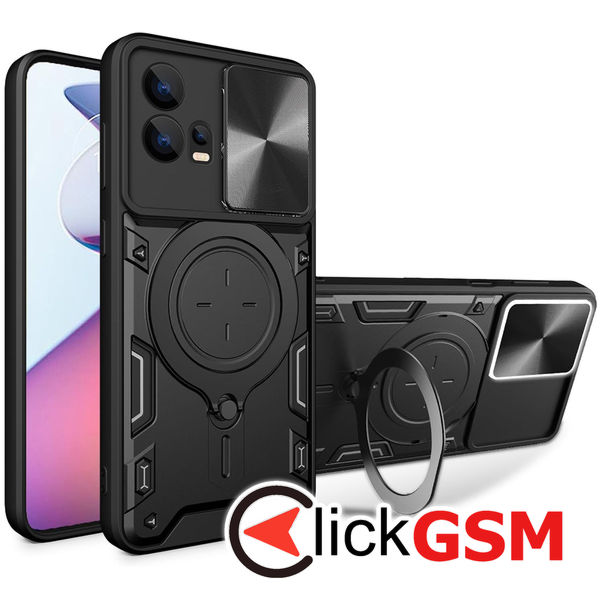 Accesoriu Husa CamGuard Negru Motorola Moto G72