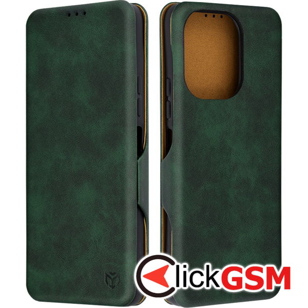 Accesoriu Husa Safe Wallet Verde Xiaomi Redmi 13