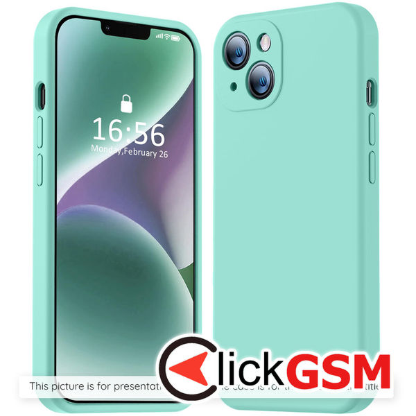 Accesoriu Husa SoftFlex Turcoaz Oppo A60