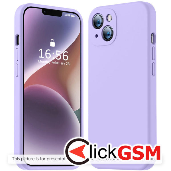 Accesoriu Husa SoftFlex Violet Oppo Reno12