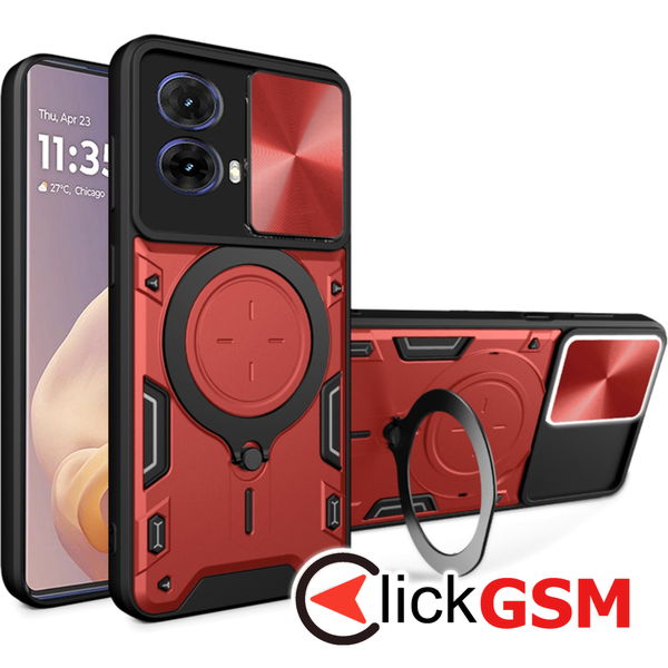 Accesoriu Husa CamGuard Rosu Motorola Moto G85