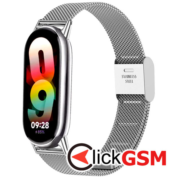 Accesoriu Curea Smartwatch Argintiu Xiaomi Band 8