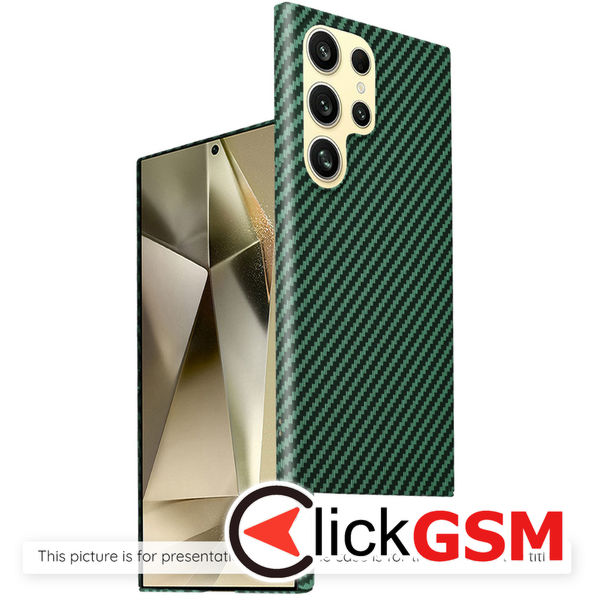 Accesoriu Husa Carbonite Verde Huawei Mate 10 Pro