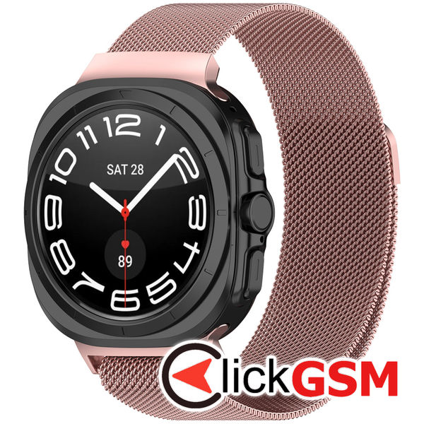 Accesoriu Curea Smartwatch Roz Samsung Galaxy Watch Ultra