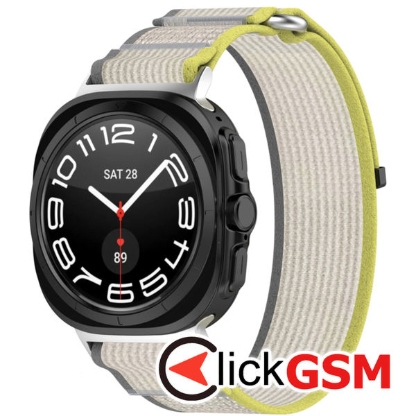 Accesoriu Curea Smartwatch Galben Samsung Galaxy Watch Ultra