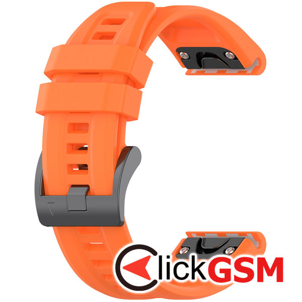 Accesoriu Curea Smartwatch Portocaliu Garmin FENIX 7 PRO SOLAR