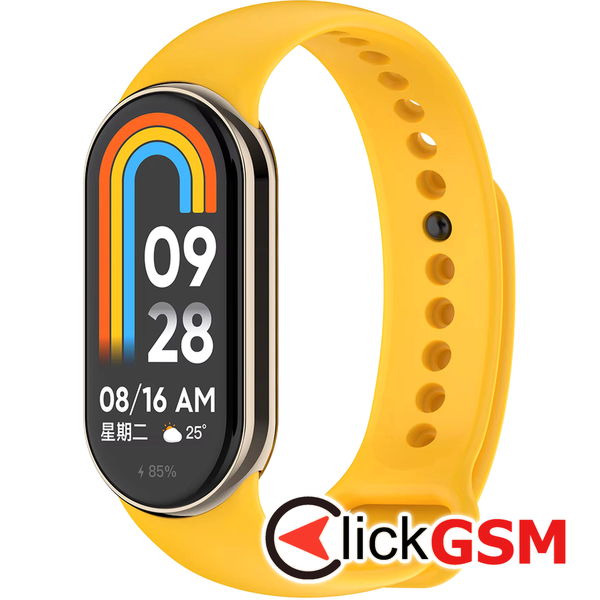 Accesoriu Curea Smartwatch Galben Xiaomi Band 8