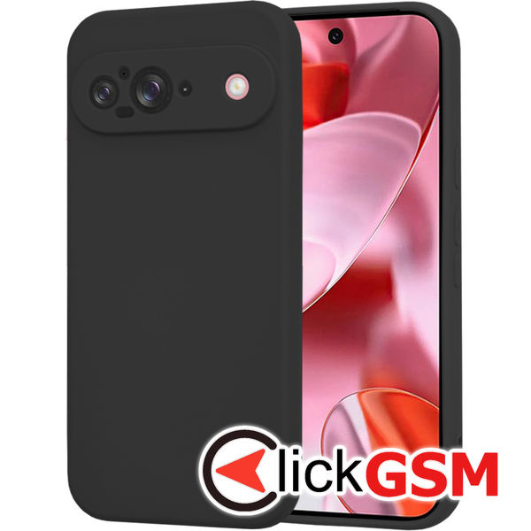 Accesoriu Husa SoftFlex Negru Google Pixel 9