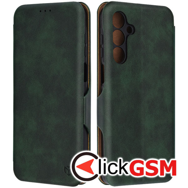 Accesoriu Husa Safe Wallet Verde Samsung Galaxy A16