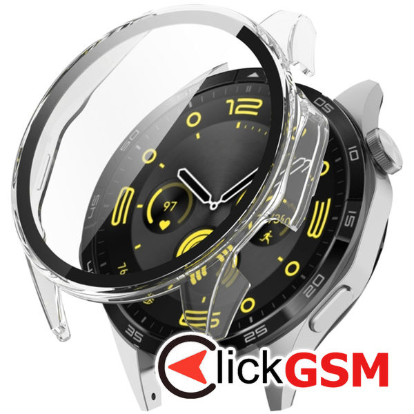 Accesoriu Husa Defense360 Pro Transparenta Huawei Watch GT4 46mm