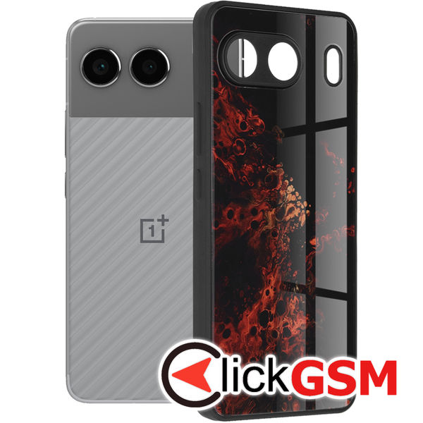 Accesoriu Husa Glaze Rosu OnePlus Nord 4