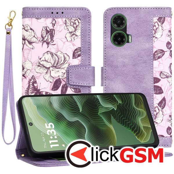 Accesoriu Husa Flip Mov Motorola Moto G35 5G