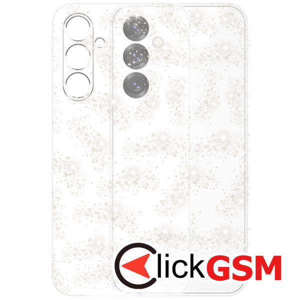 Accesoriu Husa SparkleSkin Transparenta Samsung Galaxy S25