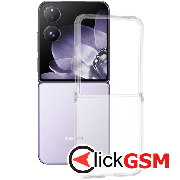 Accesoriu Husa Clear Transparenta Xiaomi MIX Flip