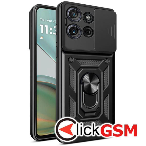 Accesoriu Husa CamShield Negru Motorola Moto G75 5G