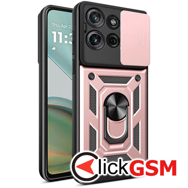 Accesoriu Husa CamShield Roz Motorola Moto G75 5G