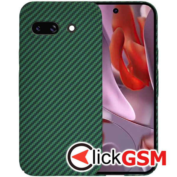 Accesoriu Husa Carbonite Verde Google Pixel 9a