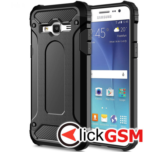 Accesoriu Husa Hybrid Armor Negru Samsung Galaxy J5