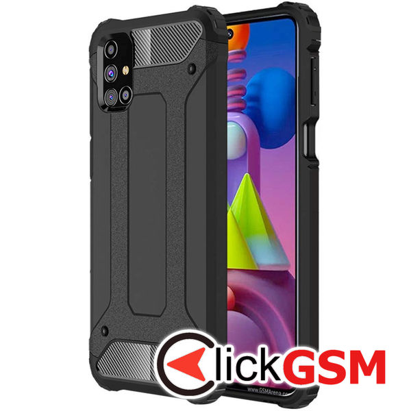 Accesoriu Husa Hybrid Armor Negru Samsung Galaxy M51