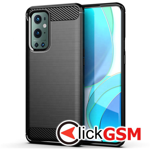 Accesoriu Carbon Silicone OnePlus 9 Pro