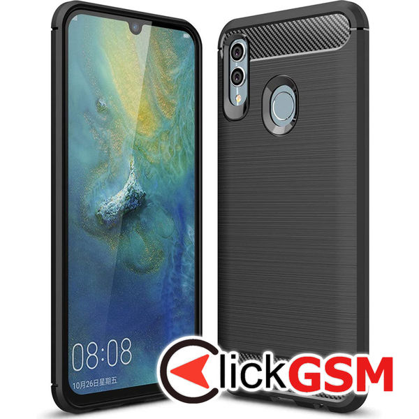 Accesoriu Carbon Silicone Huawei P smart 2019