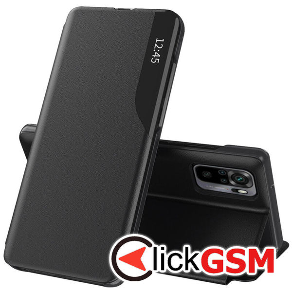 Accesoriu Husa EFold Negru Xiaomi Redmi Note 10