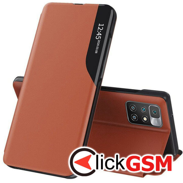 Accesoriu Husa EFold Portocaliu Xiaomi Redmi 10