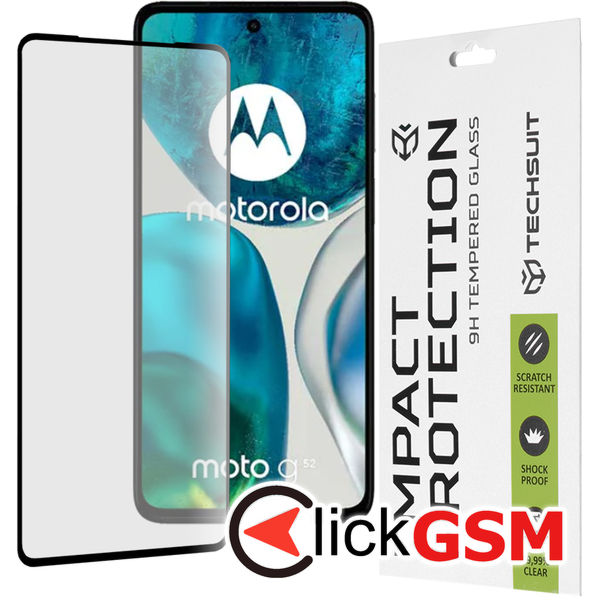 Accesoriu Folie Securizata Negru Motorola Moto G52