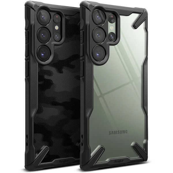 Ringke - Fusion X Design - Samsung Galaxy S23 Ultra - Camo Black