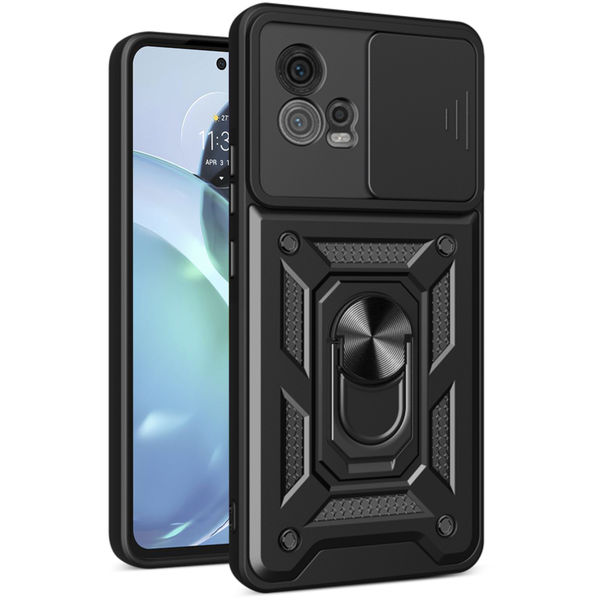 Techsuit - CamShield Series - Motorola Moto G72 - Black