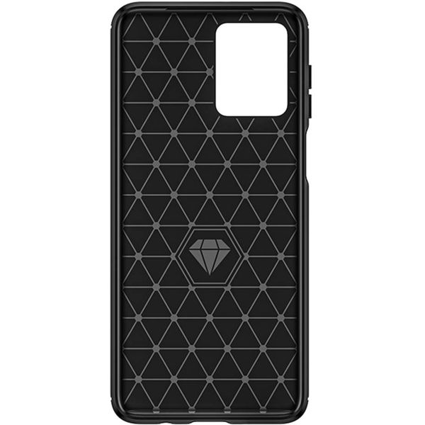 Techsuit - Carbon Silicone - Motorola Moto G54 / Moto G54 Power Edition / Moto G64 - Black