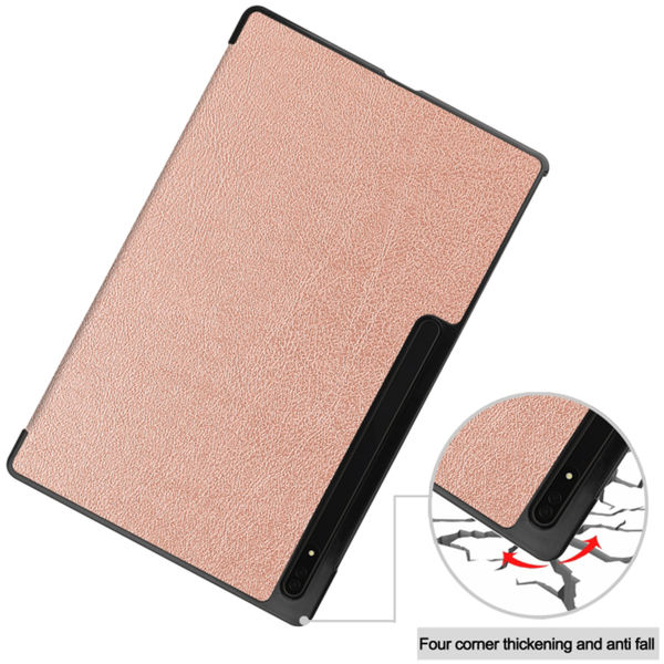 Techsuit - FoldPro - Samsung Galaxy Tab S8 Ultra / S9 Ultra - Rose Gold