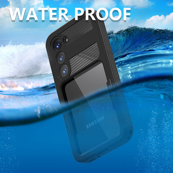 ShellBox - Waterproof IP68 Case - Samsung Galaxy S23 - Black