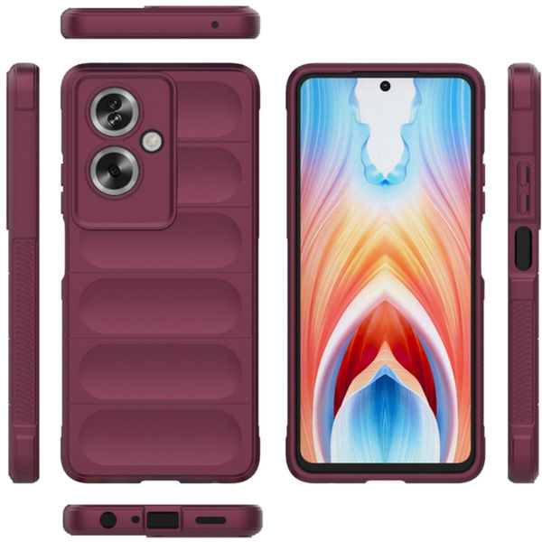 Techsuit - Magic Shield - Oppo A79 5G / OnePlus Nord N30 SE - Bordeaux