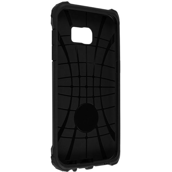 Techsuit - Hybrid Armor - Samsung Galaxy S7 Edge - Black