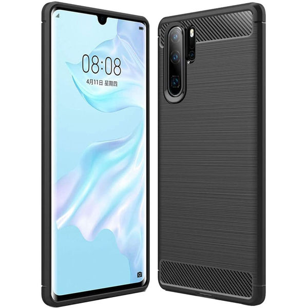 Techsuit - Carbon Silicone - Huawei P30 Pro / P30 Pro New Edition - Black