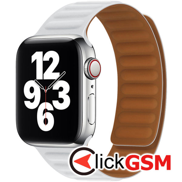 Curea Smartwatch alb Apple Watch 8li