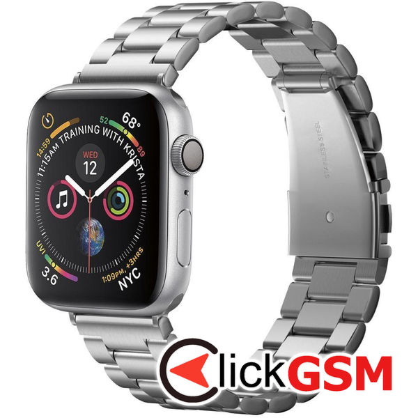 Curea Smartwatch argintiu Apple Watch 8j7