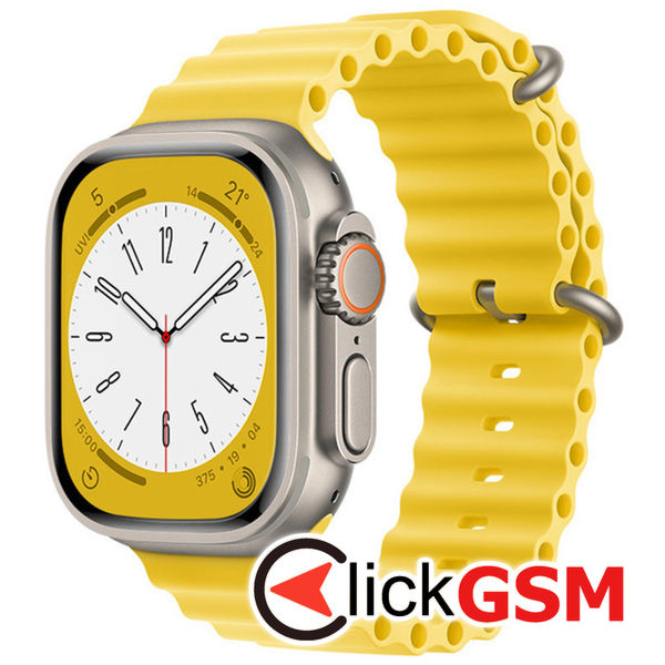 Curea Smartwatch galben Apple Watch 8m7