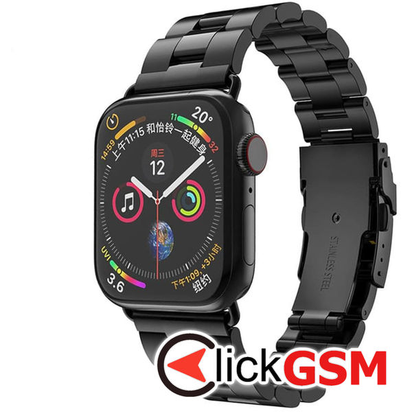 Curea Smartwatch negru Apple Watch bto