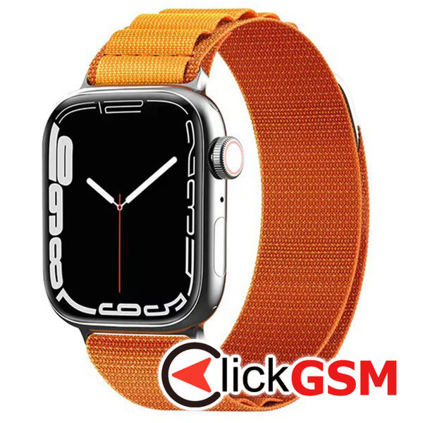 Curea Smartwatch portocaliu Apple Watch 8mb