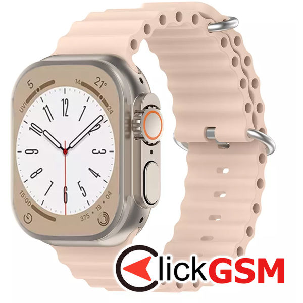 Curea Smartwatch roz Apple Watch 8m1