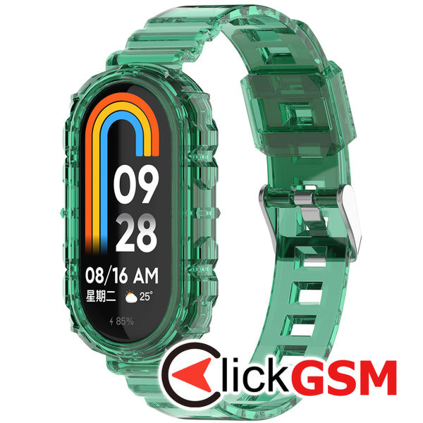 Curea Smartwatch verde Xiaomi Band 8 8h6