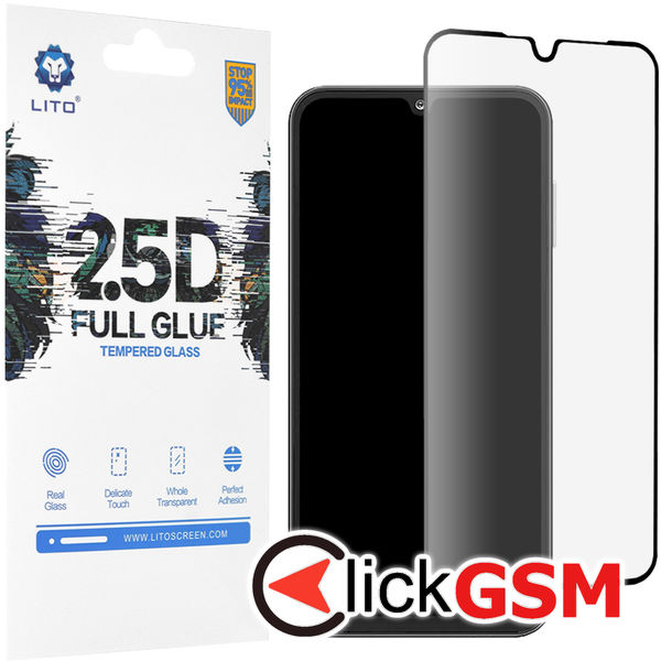 Folie Full Glue negru Samsung Galaxy A16 gue