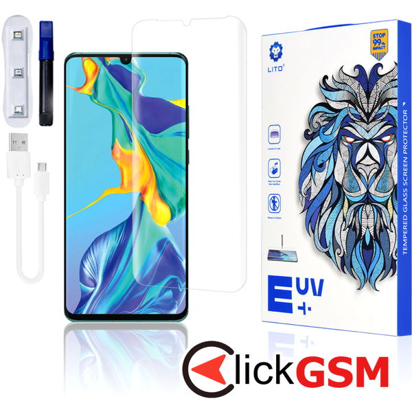 Folie UV transparenta Huawei P30 Pro 7js