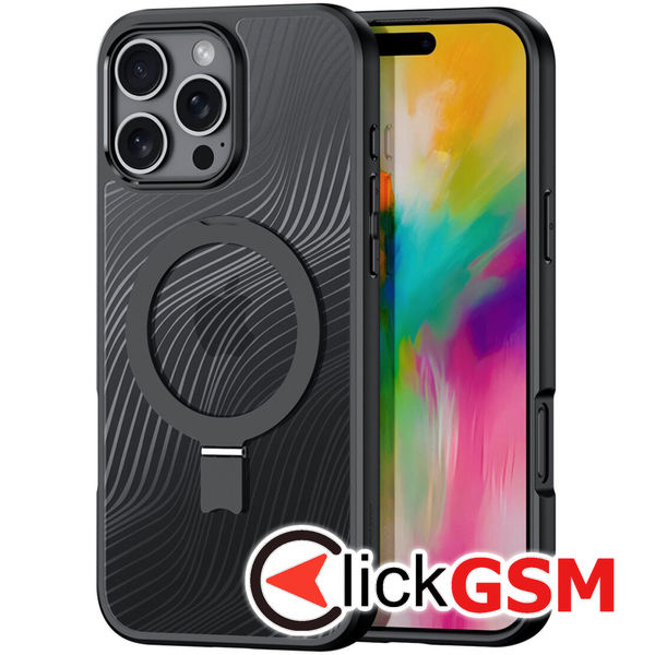 Husa Aimo negru Apple iPhone 16 Pro 6l