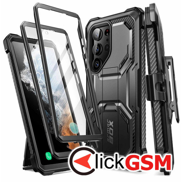 Husa Armorbox negru Samsung Galaxy S23 Ultra 8ml