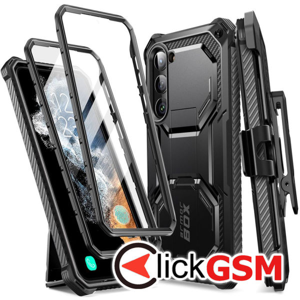 Husa Armorbox negru Samsung Galaxy S23+ 8va