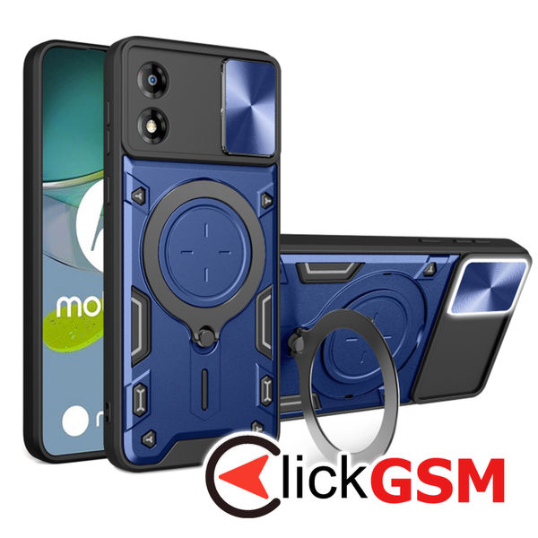 Accesoriu Husa CamGuard Albastru Motorola Moto E13