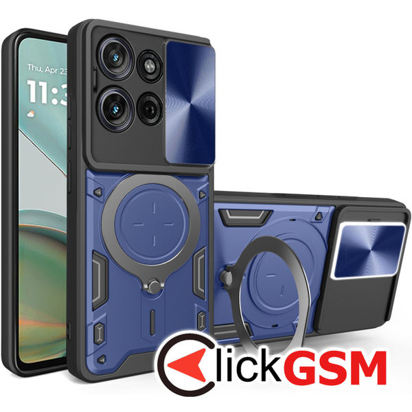 Husa CamGuard albastru Motorola Moto G75 dxx